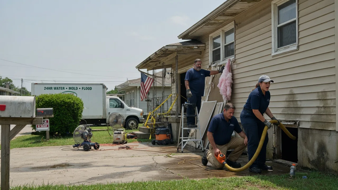 Water Damage Repair in Knott, TX near me